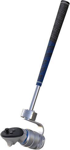 90 Degree Golf Club Attachment Compatible with Meta/Oculus Quest 3, Adjustable Weighted VR Golf Handle Accessories for Golf +, Golf 5 Realistic Golfing Experience - All Metal(Right Hand) in Kuwait