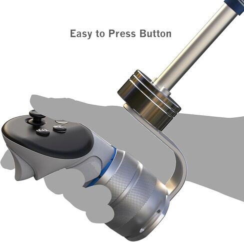 90 Degree Golf Club Attachment Compatible with Meta/Oculus Quest 3, Adjustable Weighted VR Golf Handle Accessories for Golf +, Golf 5 Realistic Golfing Experience - All Metal(Right Hand) in Kuwait
