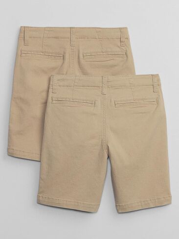 GAP Boys' 2-Pack Woven Flat Front Shorts in Saudi Arabia
