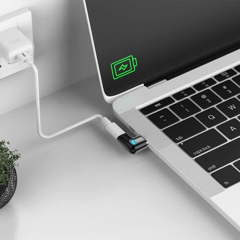iAXBi USB C Magnetic Adapter 2Pack,PD 120W Quick Charge Type C Connector 480Mbp/s Data Transfer Compatible Mostly USBC in Kuwait