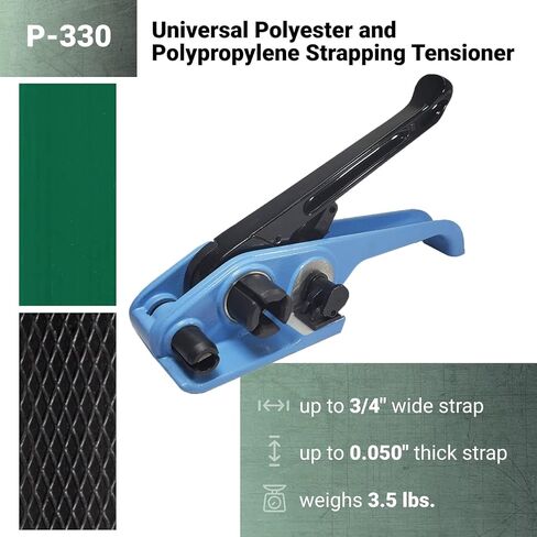 IDL Packaging Teknika P-330 شداد اقتصادي لربط PP وPET، بعرض يصل إلى 3/4 حزام in Saudi Arabia
