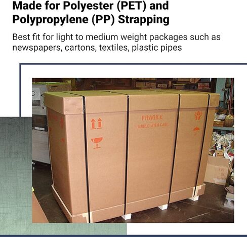 IDL Packaging Teknika P-330 شداد اقتصادي لربط PP وPET، بعرض يصل إلى 3/4 حزام in Saudi Arabia