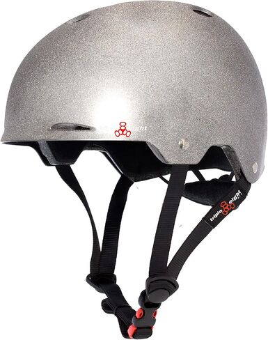 Triple Eight Triple 8 Gotham Dual Certified Skateboard and Bike Helmet for Night Riding in Saudi Arabia