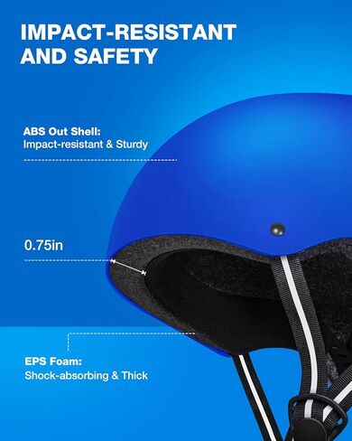 خوذة التزلج ZIONOR للأطفال/الشباب/الكبار - ارتداء مريح للتزلج/التزلج على الجليد/التزلج على الجليد/السكوتر in Kuwait