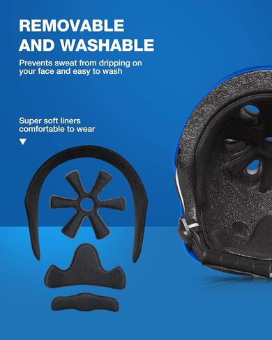 خوذة التزلج ZIONOR للأطفال/الشباب/الكبار - ارتداء مريح للتزلج/التزلج على الجليد/التزلج على الجليد/السكوتر in Kuwait