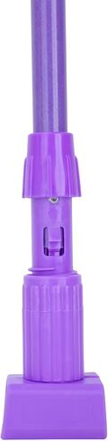 SPARTA 369475EC14 Fiberglass Mop Handle, Jaw Style Mop With Swivel Hang Up Cap For Cleaning, Commercial, Residential, 60 Inches, Blue in Saudi Arabia