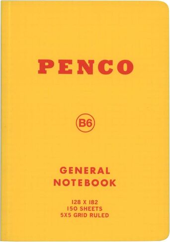 HIGHTIDE Hi Tide Penko Notebook B7 Square Red CN158 in Saudi Arabia