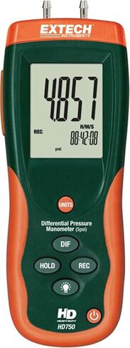 Extech HD350 Pitot أنبوب مقياس شدة الريح ومقياس الضغط التفاضلي in Kuwait