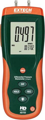 Extech HD350 Pitot أنبوب مقياس شدة الريح ومقياس الضغط التفاضلي in Kuwait