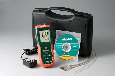 Extech HD350 Pitot أنبوب مقياس شدة الريح ومقياس الضغط التفاضلي in Kuwait
