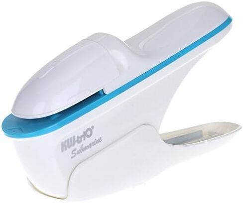 Ipienlee Submarine Stapleless Stapler, Environmental Protection Staple Free Stapler, 7-9 Sheet Capacity (Blue) in Kuwait
