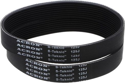 uxcell 250J8 PJ V-Ribbed Belt 8 Ribs 25" Length x 0.74" Width x 0.14" Thick, EPDM Poly V Belt, Industrial Transmission Serpentine Belt, 2pcs in Saudi Arabia