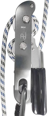 S.E.PEAK CE Certified Climbing Double Stop Descender Self-Braking Self Locking Rappelling Belay Devices for 10-12.5mm Rope for Rescue & Arborist, Hand Control in Saudi Arabia