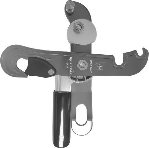 S.E.PEAK CE Certified Climbing Double Stop Descender Self-Braking Self Locking Rappelling Belay Devices for 10-12.5mm Rope for Rescue & Arborist, Hand Control in Saudi Arabia