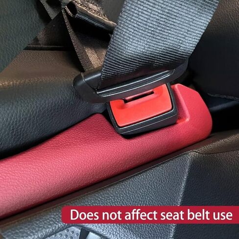 YJDayy Car Seat Gap Filler 2 Pack- Universal Car Gap Filler for Car, SUV, Truck to Fill The Gap Between Side Seat and Console Stop Things from Dropping Car Accessories Interior (Red) in Kuwait