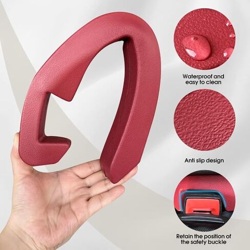 YJDayy Car Seat Gap Filler 2 Pack- Universal Car Gap Filler for Car, SUV, Truck to Fill The Gap Between Side Seat and Console Stop Things from Dropping Car Accessories Interior (Red) in Kuwait