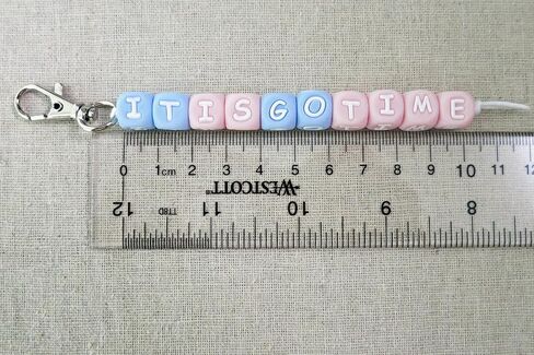 It Is Go Time Cervical Dilation Beads for Badge Reel, L&D Nurse Midwife Doula Dilation Beads, Cervical Exam Badge Buddy, Labor and Delivery Nurse Tool, RN and OB Nurse Visual Aid Tool, Badge Beads in Saudi Arabia