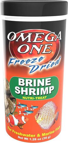 Omega One Freeze Dried Brine Shrimp, 1.28 oz in Saudi Arabia