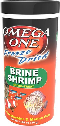 Omega One Freeze Dried Brine Shrimp, 1.28 oz in Saudi Arabia