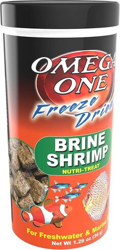 Omega One Freeze Dried Brine Shrimp, 1.28 oz in Saudi Arabia