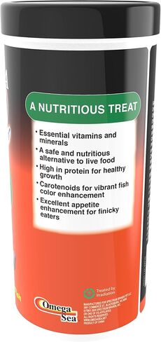 Omega One Freeze Dried Brine Shrimp, 1.28 oz in Saudi Arabia