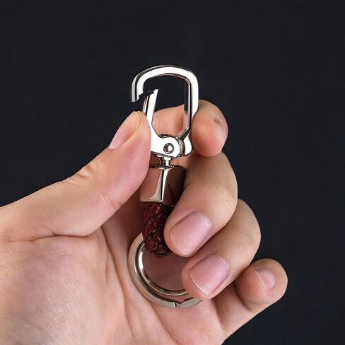 Nutale Key Ring Clip, Car Keychain Clip, Key Chain Ring for Men and Women (Red) in Kuwait