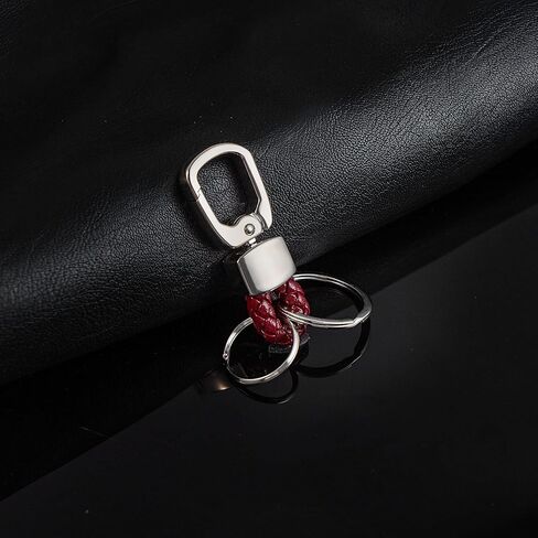 Nutale Key Ring Clip, Car Keychain Clip, Key Chain Ring for Men and Women (Red) in Kuwait
