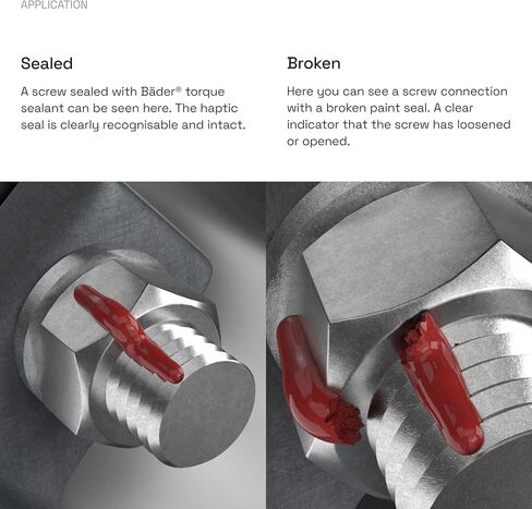 مؤشر مانع التسرب الأصلي من BÄDER Torque مقاوم للتلاعب باللون الأزرق صفر 20 مل - قفل الخيوط صنع في ألمانيا منذ عام 1962 - قلم أمان للختم وإثبات التلاعب. in Kuwait