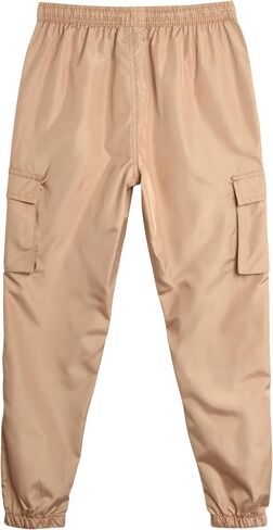 Quad Seven Boys' Tech Pants - Quick Dry Performance Stretch Woven Joggers - Hybrid Cargo Jogger Pants for Boys (8-18) in Saudi Arabia