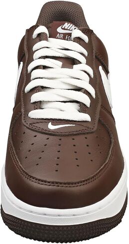 حذاء Nike Air Force 1 Low Retro Qs للرجال مقاس 8.5 بلون الشوكولاتة/الأبيض in Saudi Arabia