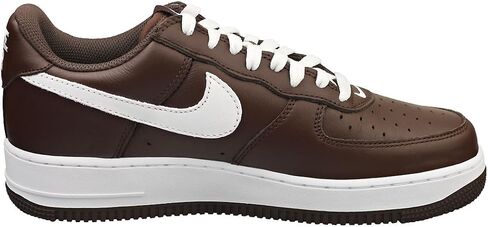 حذاء Nike Air Force 1 Low Retro Qs للرجال مقاس 8.5 بلون الشوكولاتة/الأبيض in Saudi Arabia