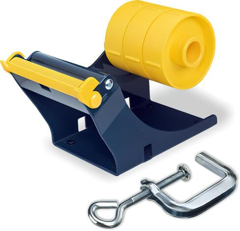 موزع شريط عريض جدًا من Excell ET-13381؛ القطر الأساسي 3 بوصات؛ متوافق مع عرض الشريط 1 و2 و3 بوصات؛ 55 مم أقصى مدى C- المشبك؛ البناء المعدني الثقيل. شفرة مقاومة؛ الشريط غير متضمن in Kuwait