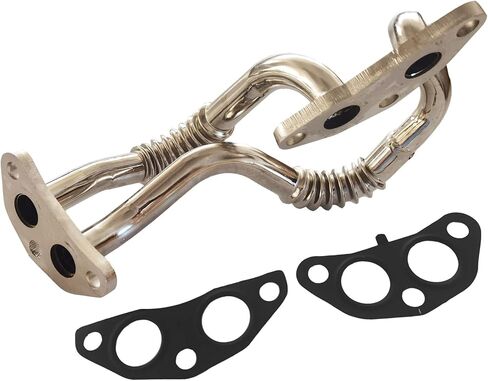 Engine Oil Cooler Line Hose Lower Pipe Assembly with Gaskets 625-022 for Toyota Sienna 2007-2019 for Highlander 2008-2019 for Venza 2009-2016 for Lexus RX350 2007-2016 for RX450h 2010-2016 1576731010 in Kuwait