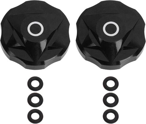 SG Store 2PCS Bicycle Front Fork Cap Shock Gas Cover Bike Suspension Cover Aluminum Alloy Cap Shoulder Protector Parts for Mountain Bicycle Road Bike in Saudi Arabia