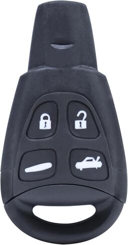Yuksood Key Fob استبدال جهاز التحكم عن بعد للدخول بدون مفتاح، مفتاح السيارة Fob متوافق مع 2003- 2011 Saab 9-3 9-5، معرف FCC: LTQSAAM433TX in Kuwait
