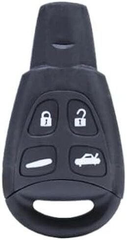 Yuksood Key Fob استبدال جهاز التحكم عن بعد للدخول بدون مفتاح، مفتاح السيارة Fob متوافق مع 2003- 2011 Saab 9-3 9-5، معرف FCC: LTQSAAM433TX in Kuwait