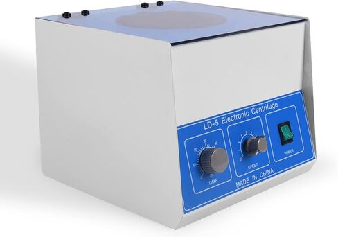 LFGUD آلة الطرد المركزي الكهربائية 50 مل × 8 أنابيب آلة الطرد المركزي مختبر الفوق جهاز طرد مركزي طبي مع مؤقت والتحكم في السرعة لبلازما PRP الدم PRP، 4000 دورة في الدقيقة، 110 فولت 60 هرتز in Kuwait