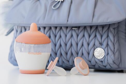 تشتمل مجموعة زجاجات الأطفال Emulait على زجاجتين وحلمتين وغطاءين وغطاءين و3 فرشاة تنظيف لنظام التدفق in Kuwait
