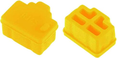 30 قطعة غطاء غبار مقبس RJ45، قابس واقي غطاء غطاء مضاد للغبار RJ45 يحمي منفذ محور إيثرنت لمنفذ RJ45 أنثى للتلفزيون والكمبيوتر والأجهزة الأخرى (أصفر) in Kuwait