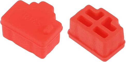 30 قطعة غطاء غبار مقبس RJ45، قابس واقي غطاء غطاء مضاد للغبار RJ45 يحمي منفذ محور إيثرنت لمنفذ RJ45 أنثى للتلفزيون والكمبيوتر والأجهزة الأخرى (أصفر) in Kuwait
