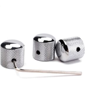 Mobestech 4pcs Dome Control Knobs for Guitar Bass with Spanner Finish Fits Solid Shaft Potentiometers Volume Tone Knobs for Models in Saudi Arabia