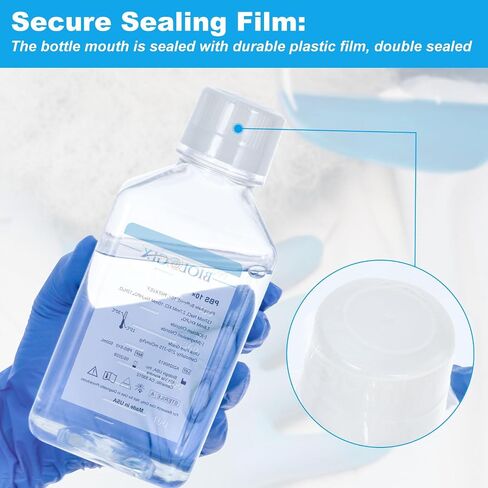 Phosphate Buffered Saline 10×, 500ml Lab PBS Buffer 0.1um Filtration, 7.4±0.1pH, Sterilize, 10 ×Concentrate, 500ml/Bottle in Saudi Arabia