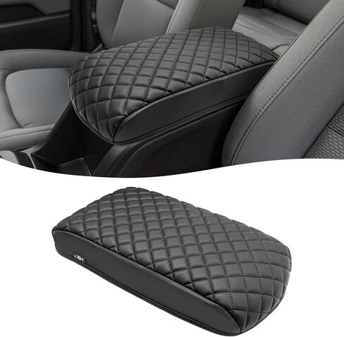 KBH Center Censole Renrest Cover for Chevy Colorado & GMC Canyon 2015 2015 2017 2018 2019 2020 2021 2022 ، Vinyl Leath in Saudi Arabia