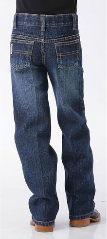 Cinch Boy's Regular White Label Jeans Blue 16 REG in Saudi Arabia