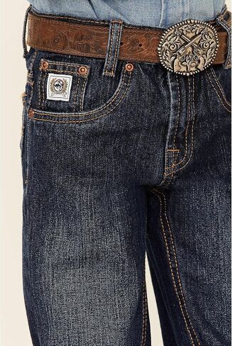 Cinch Boy's Regular White Label Jeans Blue 16 REG in Saudi Arabia