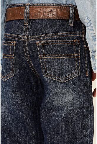 Cinch Boy's Regular White Label Jeans Blue 16 REG in Saudi Arabia