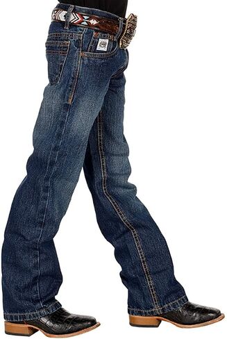 Cinch Boy's Regular White Label Jeans Blue 16 REG in Saudi Arabia