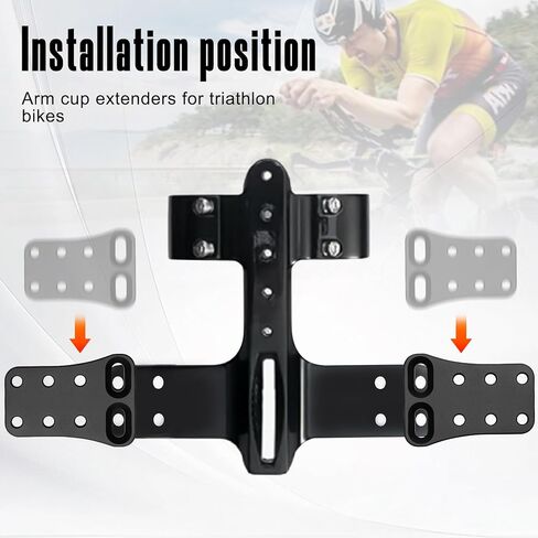 تحل موسعات Wingspan محل موسعات كأس الذراع الثلاثية، وموسع الألومنيوم لدراجات الترياتلون، وامتداد الوصول القابل للتعديل لزيادة الراحة، وإكسسوارات الدراجة وأجزاء لأداء الترياتلون - M in Kuwait