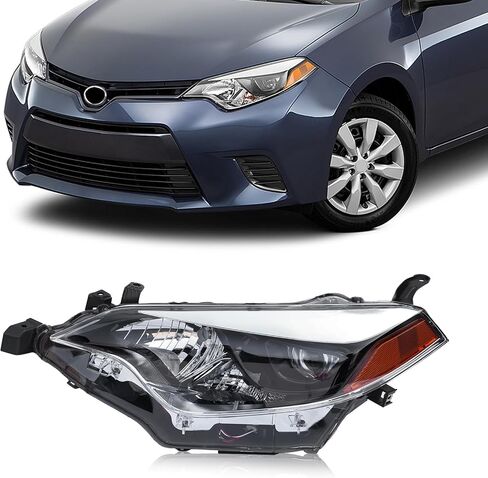 Headlights Fit for 2014-2016 Toyota Corolla Passenger Side & Driver Side in Saudi Arabia