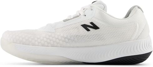 New Balance Women's FuelCell 996 V6 Tennis Shoe, Black/White/Ambient Light, 8 in Saudi Arabia